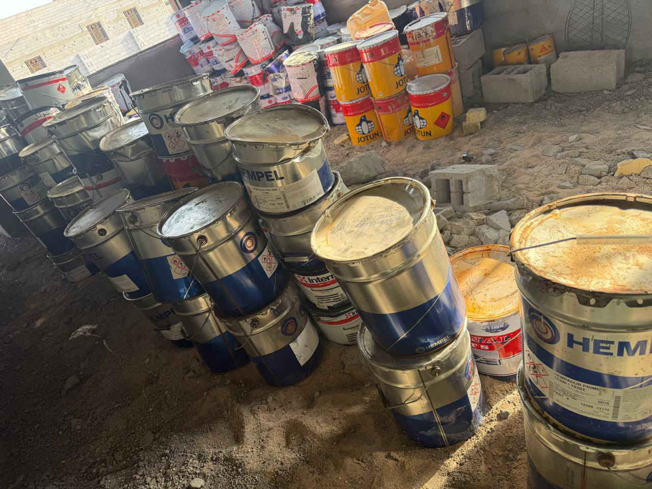 الصباغ للبيع 🎨
صباغ متنوعة وألوان متعددة

المكية كبيرة ومناسبة لجميع الاستخدامات

الاتصال وتفاصيل تصل ‏‪0 781 847 7047‬‏ ابو محمد واتساب ‏‪0781 847 7047‬‏
