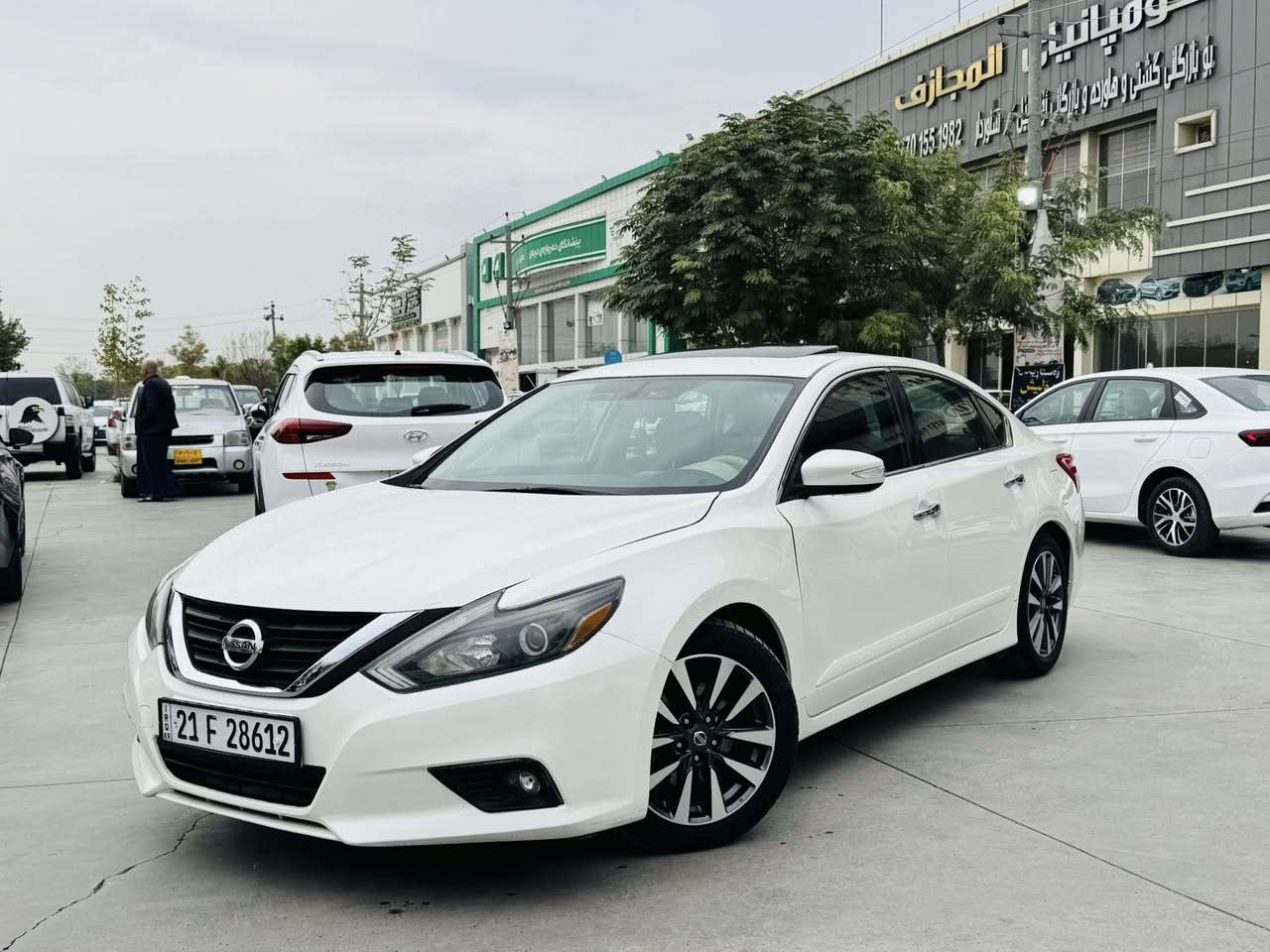 ‏‎‏﷽🧿 altima 2016 SL
التيما مواصفات SLفول فو
ناو زةرد شتيكي جوان
مواصفاتي كوشن جلد 
راداري اوينة دو كوشني پيشي هيتةر سوكان هيتةر 
شاشة گةورة 
سيستمي سماعةي Boos
گيرو مةكينةي بيلاد 
رةقةم سليماني نويية 
بوياغ چاملغي پيش لاي سايةق بوياغ بي ناو گرتن دوجيي بچوك ساردي هةية ايرباگ بةس سوكان 
نرخي١٣٦$  🔐 قفل
موشتةر تيل بكات 
جوابي نامةو كومينت نادريتةوة لةگةل ريزم 
***********
‏‎
