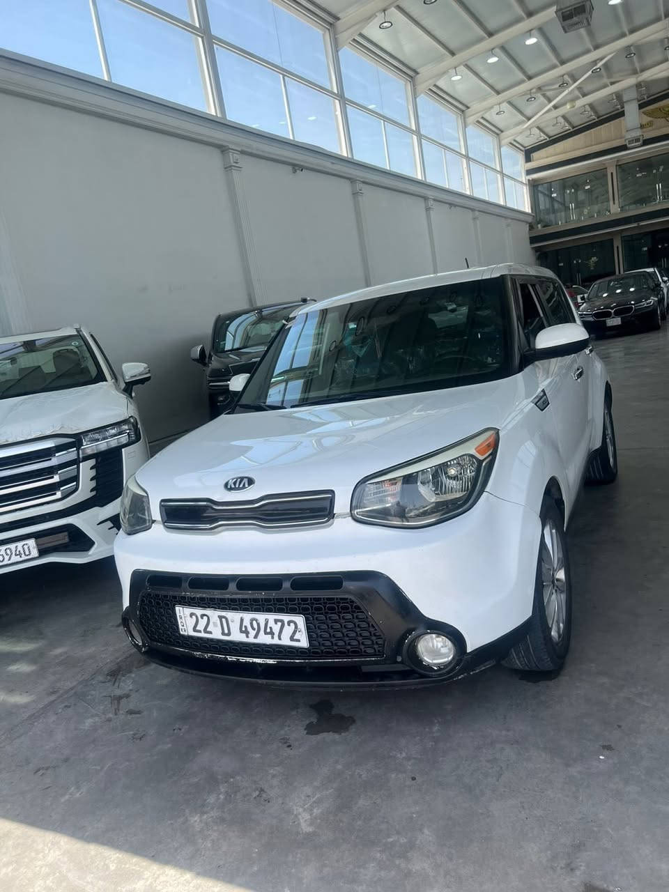 للبيع Kia Soul 2017 🚗
لون أبيض 🤍
أوتوماتيك
ممشى 78 ألف كم فقط
✔️ محرك مكفول
✔️ شاشة وكالة + كاميرة خلفية
✔️ السيارة بدون حادث
✔️ صبغ دعامية أمامي وخلفي (شخوط تكحيل فقط)
✔️ نظيفة جداً واستعمال شخصي مال دكتورة 
السعر 118وبيهة مجال  الستفسار بس واتساب 
***********
