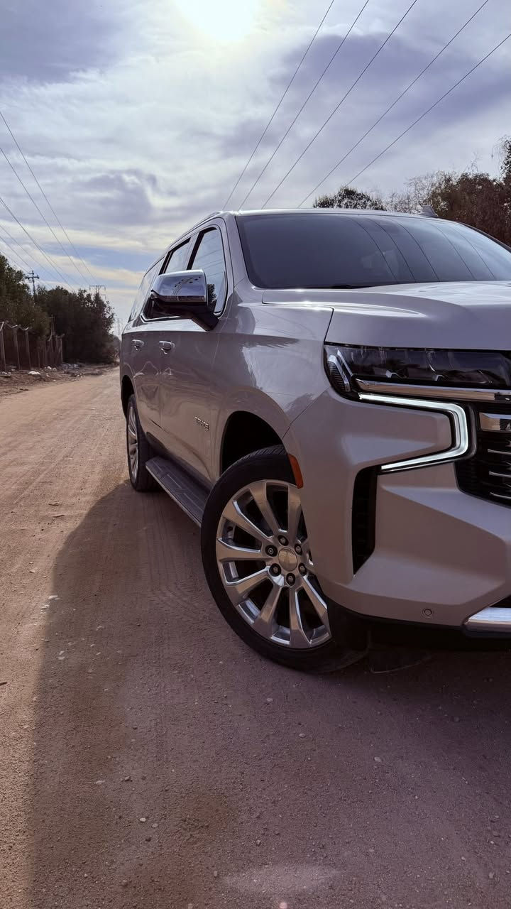 شيفروليه تاهو بريمير 2021 
🚘 رقم اربيل
لون مميز  🤩
‎🚘 وارد امريكي 
‎🚘 موديل 2021
تبديل الصندوق وصبغ الجاملغ الخلفي الايمن ❌ 
‎⚙️ حجم المحرك V8 5.3L
‎⚙️ مرتبط بناقل حركة أوتو 10 سرعات
‎⚙️ عزم الدوران 519 نيوتن / متر 
‎🐎 بقوة 355 حصان 
‎🔑 مفتاح التشغيل بصمة 
‎🔑 تشغيل عن بعد 
‎🪟 بانوراما 
‎🚗 فتح الصندوق كهرباء وبالقدم
‎🚗 دفع خلفي 
‎‼️ اريل نفكيتر 
‎📍حساسات أمامية 
‎📍حساسات خلفية 
‎💡لايت زينون + LED 
‎🔦️ بك لايت LED 
‎🚘 دخول بصمة ذكي 
‎🛞 حجم الاطار 275/50R22
‎🛞 ويل كب 22
‎🛞 حساسات ضغط الاطارات 
‎✨️ اشارة في المرايا الجانبية 
‎✨️ المرايا قابلة للطي كهرباء 
‎🌧 ماسحة خلفية
‎🎈عدد AIR BAG 8
‎🚗 نوع الكير/ بيانو
‎🚗 هاند بريك كهرباء دكمة
‎🖥 دشبول شاشة ديجيتال 
‎🖥 شاشة Apple Car play
‎📟 شاشة عرض على الزجاج الأمامي (Data Show)
‎📷 كاميرا دوارة 
‎📷 5 كاميرات 360
‎📷 كاميرا في المرآة الوسطية
‎💡الانارة الداخلية LED 
‎⭕️ مقود جلد حياكة  
‎🛣 مثبت السرعة Cruise 
‎🎶 المودات والاوامر الصوتية 
‎🔋شاحن هاتف Wireless 
‎⚡️مخارج منفذ للطاقة  
‎💺عدد المقاعد 7
‎💺المقاعد جلد 
‎💺حركة المقاعد جميعها كهرباء 
‎💺تدفئة وتبريد المقاعد الأمامية والخلفية
‎💺ذاكرة وضعية مقعد السائق 
‎❄️ تبريد مناخين منفصلين 
‎❄️ 3 قطع تبريد 
‎🚘 أوضاع القيادة Drive Mode 
‎🚘 أوتو هولد Auto Hold 
‎🧱 رادار
‎🎲 تحذير النقطة العمياء 
‎⛷️ نظام مانع الانزلاق 
‎⛰️ نظام نزول المنحدرات 
‎🛣 نظام تحديد المسار
‎⚙️ نظام اطفاء وتشغيل المحرك التلقائي 
‎🚙 المسافة 
‎المقطوعة 132 ألف #كم حقيقي
‎💵 السعر 435
‎🙋وعذراً على الاطالة 
‎الاتصال على الرقم
☎️ ***********
