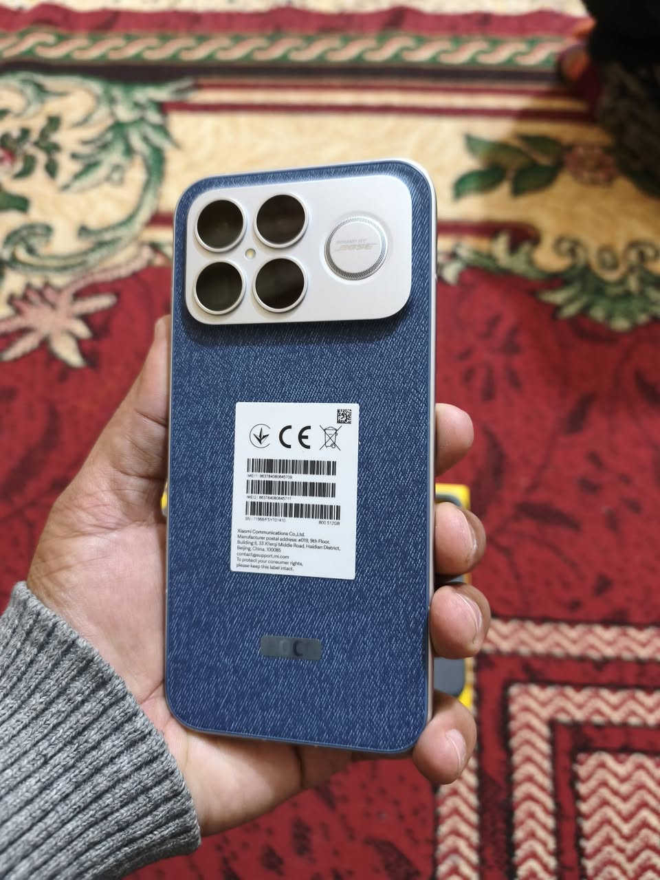 پوكو أف 8 ألترا أخو الجديد
مستخدم اسبوع تقريبا
كامل الملحقات
الذاكرة 512
الرام 16
الشاشة أمولد
يدعم الشحن السريع بقوة 100 واط
للبيع بـ 450
أو للمراوس
مكاني بغداد

رقم الهاتف
***********
