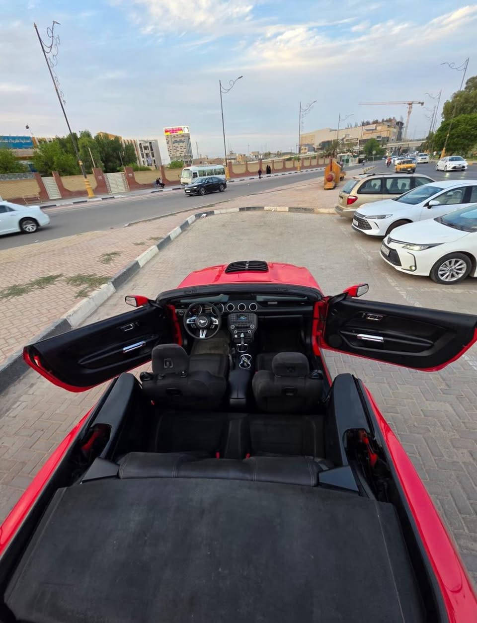 موستنك ٢٠١٥ رقم بغداد ب اسمي
مصبوغه حزام
سياره ستوها معمره كامل
حداديه امامه وخلف واكسل مبدل كله جديد
بچم جديد 
منضومة تبريد كامله جديده 
منضومة بانزين فيتبم ونوزلات وبلكات مبدلهن 
ماشيه ١٢٢ الف
كشف شغال ١٠٠٪؜١٠٠
‭+٩٦٤ ٧٨٠ ٧٨١ ١٧٠٧‬

