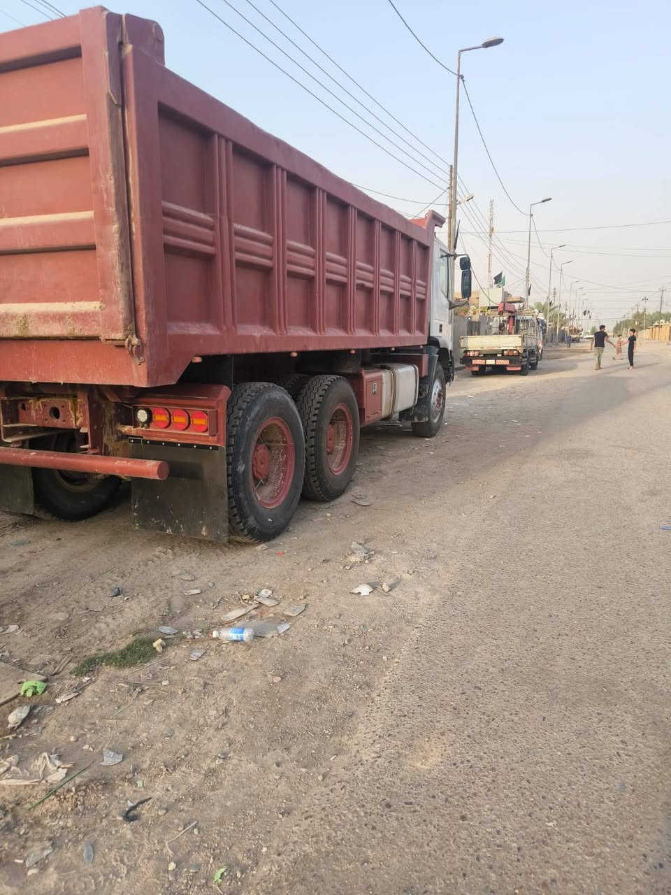 السلام عليكم للبيع افيكو قلاب رقم بغداد بسمي مكان سياره بغداد تقاطع النهروان استفسار ***********
