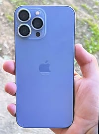 ايفون 13 برو ماكس ذاكره 256 تك سيم وتر بروف نموذج M امريكي بطاريه 95 ل...