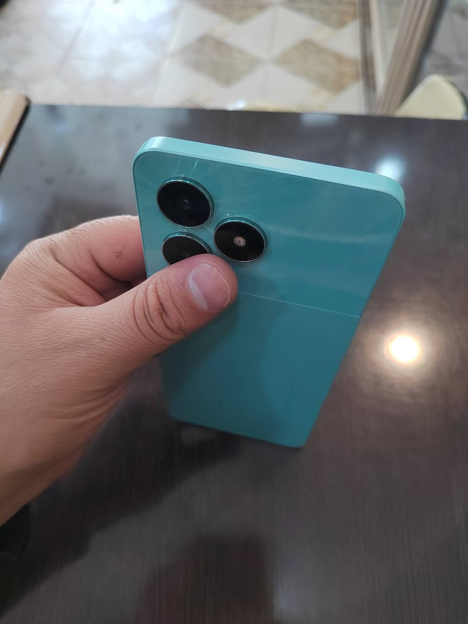 السلام عليكم جهاز ريلمي C51 ذاكره 256 رام 6+4 مستخدم حيل نضيف شرط جلخ مابي بدون غراض السعر 120 الف مكاني جانب الأيمن حي 17 تموز ***********
***********
