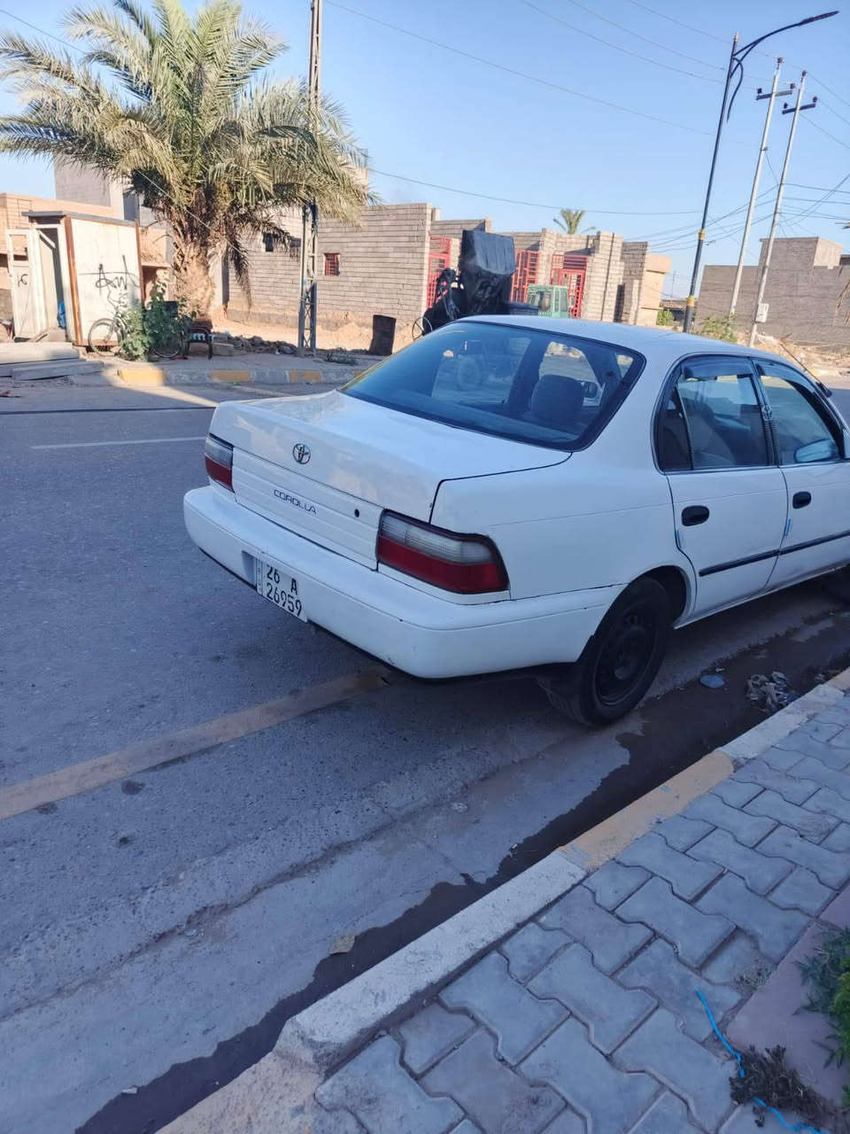 سياره للبيع كورلا موديل 95 مكينه جديده شادهه قبل اسبوع وگيرعادي صبغ حزام شرط باسمي صلاح الدين دولي  سنويه الئ  ٣١ سعره ٤٤
الاتصال***********
سياره للبيع كورلا موديل 95 مكينه جديده شادهه قبل اسبوع وگيرعادي صبغ حزام شرط باسمي صلاح الدين دولي  سنويه الئ  ٣١ سعره ٤٤
