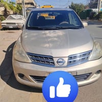 للبيع نيسان تيدا 2009 رقم الجديد بغداد باسمي كير محرك كفاله ضربتهة باب...