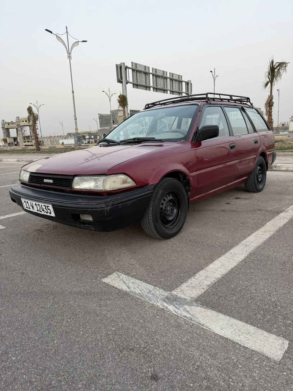 كربلاء
سلام عليكم 
كورلا موديل 1991 ستيشن رقم بغداد بأسمي سنويه جديده وهزه جديده و رقم إنكليزي كامله سنويه لسنة 2031
سياره مكينه كير مكفوله و تخم تاير يسره بلاد 
السعر 45 وبيها مجال حق الجيه 
مكاني كربلاء 
***********
