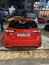 تويوتا يارس 2019 رقم اربيل باسمي بدون صبغ مكينه 1500 شاشه بلوتوث كامرا...