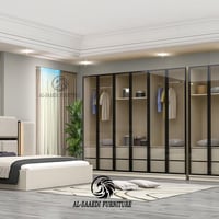 سرير مخزن • ابواب المنيوم • بسماية