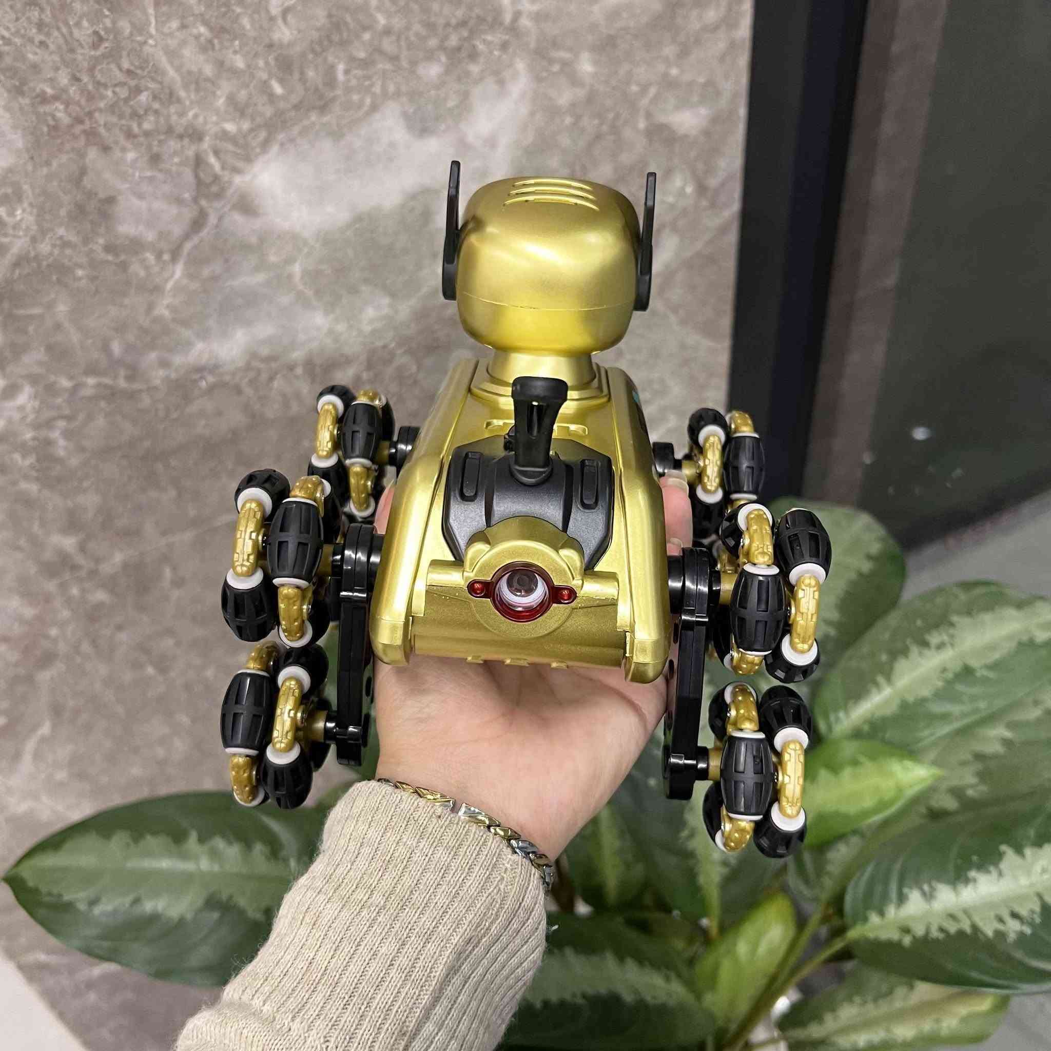 ڕۆبۆتی RC فرە جوڵە بە کاریگەری ڕووناکی و دوکەڵ – مۆدێلی 8882E

• ڕۆبۆتێکی یاری کە لە دوورەوە کۆنتڕۆڵ دەکرێت و بە چەندین جوڵە و شێوازی جۆراوجۆری لێخوڕین و پیشاندانی دیزاین کراوە.

تایبتمەندیەکان:

• کۆنترۆڵی دووری بێ وایەر کە بە شێوەیەکی ئەرگونۆمی دیزاین کراوە

• شێوازی جوڵەی جۆراوجۆر (جووڵە، چەقۆکێشان، دانیشتن، و ڕۆیشتن)

• گڵۆپی نیشاندەری ناوەکی

• کارکردنی سپرا/دوکەڵ

• پەخشکردنی مۆسیقا

• دیزاینی فرە تایە بۆ جوڵە و سەقامگیری

• جۆری بەرهەم: ڕۆبۆتی یاری کۆنترۆڵی دوور

• سەرچاوەی هێزی ڕۆبۆت: پاتری 3.7V بارگاوی دەکرێتەوە

• سەرچاوەی کارەبای کۆنترۆڵی دوور: پاتری 2 x 1.5V AA (لەگەڵدا نییە)

• گڵۆپ: بەڵێ (گڵۆپی نیشاندەر)

• کاریگەریەکانی: ڕووناکی + سپرا/دوکەڵ السليمانية, العراق


**إذا كنت صاحب هذا الإعلان وتريد حذفه لأي سبب، رجاءا أرسل رسالة إلى الدعم الفني**