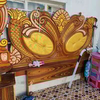 غرفة كاملة • تخت وتاج • مبردة شغالة