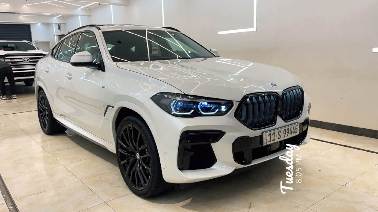 🔥 BMW X6 M50i 🔥
وكالة العروش وكالة العراق 

موديل 2023 حجم 50 

ماشيه 76 الف مكفوله كفاله
✅ محرك 8 سلندر تيربو
✅ مكفولة بكفالة عامة
✅ أعلى مواصفات (فول الفول)
✅ لون صدفي مميز وفخم
✅ سيارة نظيفة جداً وجاهزة للفحص

💎 قمارة روز رايز (نجوم سقف)
💎 شاشات خلفية للركاب
💎 سياقة ذاتية
💎 كاميرات 360
💎 هيد أب دسبلي
💎 رادارات ومثبت سرعة ذكي
💎 مقاعد جلد كهربائية مع الذاكرة
💎 تبريد وتسخين المقاعد
💎 تشغيل بصمة
💎 صندوق كهربائي
💎 نظام صوتي فاخر
💎 بانوراما
💎 ويلات رياضية قياس 22 إنج
💎 مواصفات كاملة لا تُحصى

السعر  62000$ 

📍 بغداد – نفق الشرطه معرض دار الشهم

📞 للاستفسار: ***********
