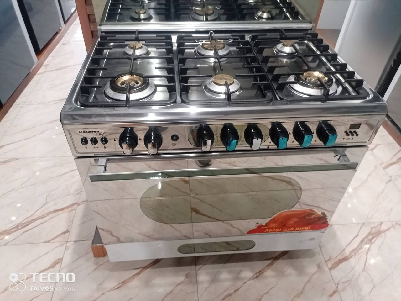 عروض على طباخ مصري  6 مشاعل يتحمل الطبخ المكثف
السعر 550ألف فقط  
 5مشاعل السعر مالته 485👇 المواصفات 👇
ماركة يونير صناعة مصري
✅ ضمان 10 سنوات مع خدمة صيانة موقعية
🚛 خدمة التوصيل مجانا  ( نفس اليوم )
__________________________________
نضام بوري قياس 60 × 90 
صناعة مصري
يحتوي على مقبضين للفرن
تكدر تتحكم بالفرن الفوك و الجوة
يحتوي على جداحة و شواية و مصباح
يحتوي على سيباية ثقيل و شواية دجاج و صينية
ستانلس ستيل بالكامل
طباخ مضبوط و مرتب
وعلى الفحص يوصلك الطباخ تفحصة كامل

ارسل عنوانك و رقمك على الواتساب
________________________________

🟡  الموقع: بغداد - كرادة خارج تقاطع المسبح
للاستفسار / ***********
#ايطالي #طباخ #مصري
__________________________________
🕘 ساعات العمل: من 8 صباحا حتى 4 مساءً.
يوم الجمعة عطلة
__________________________________
✅📞 للطلب والاستفسار: ***********
#الكرادة ه #يونيون_اير 

_________________________________
