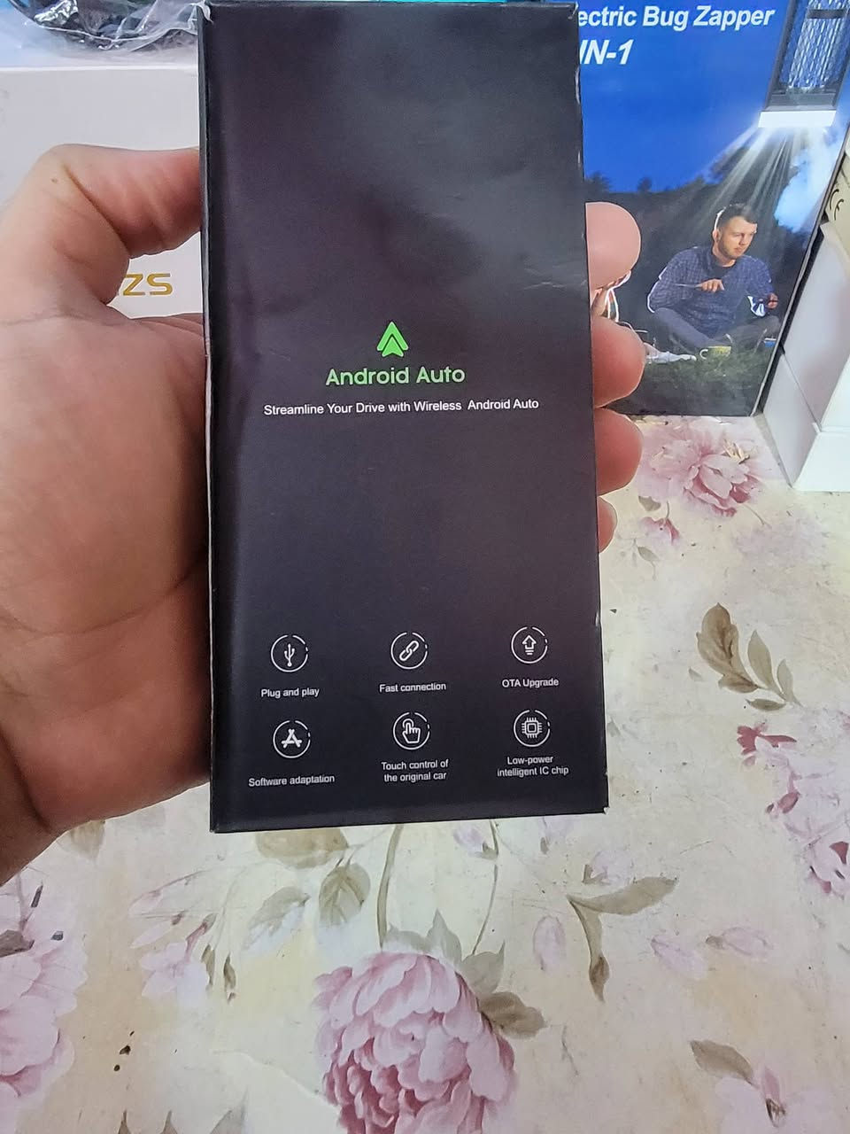 كار بلاي للسيارة يحول نظام Android Auto السلكي في السيارة إلى نظام لاسلكي.
السعر 10


**إذا كنت صاحب هذا الإعلان وتريد حذفه لأي سبب، رجاءا أرسل رسالة إلى الدعم الفني**