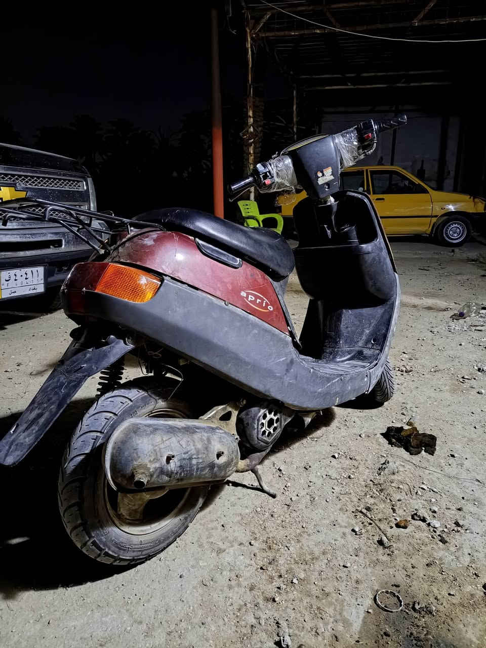 السلام عليكم دراجه للبيع بطه شغاله السعر 150وبيها مجال العنوان كربلاء الامام عون حصوه السعود للستفسار الرقم.  ***********
