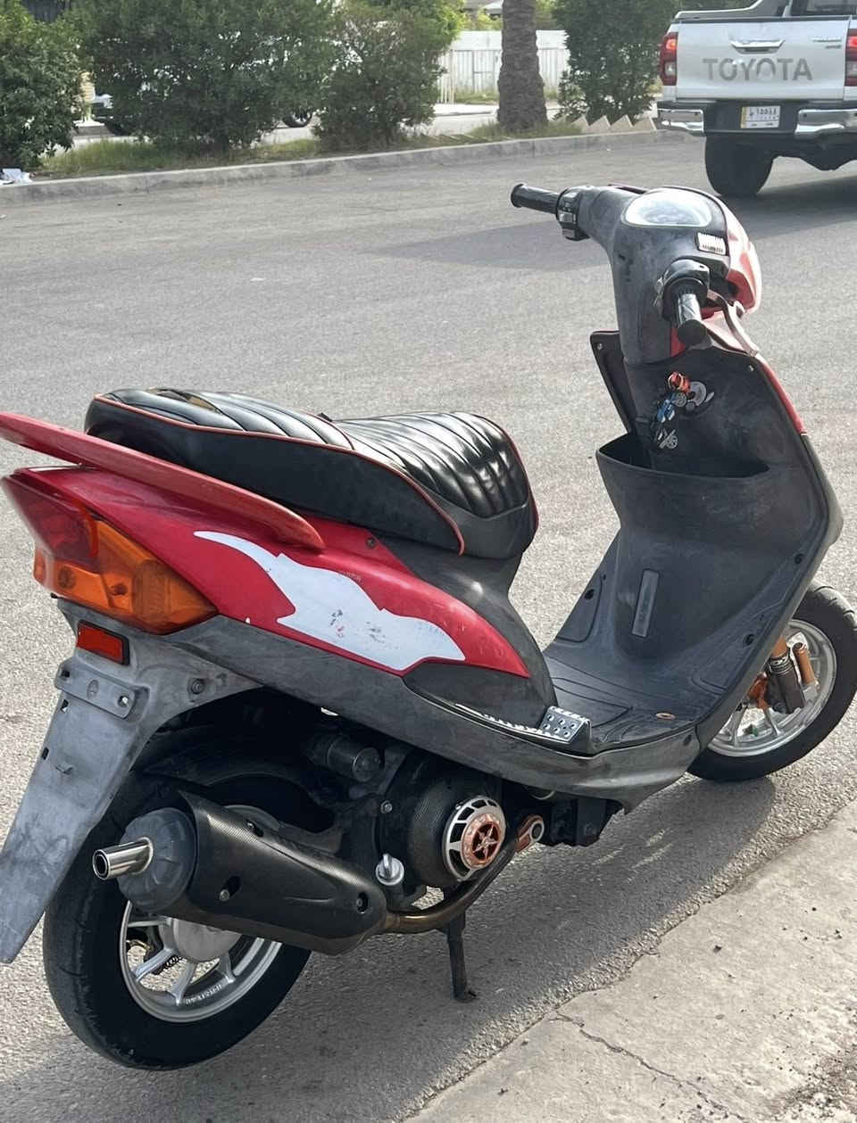 ماكس عدله مكاني بغداد الدراجه مزوده تزويد خارجي وكله اصلي قبق فلاوين والاطار مالته كاربون فايبر شيال دبلات امامي خلفي وياله قطره يدات ستيرن قبق عنبار ستان صفح صلنصه صجميه بكلايت واشاير وكشن مال 4 ولفات شوته مزوده والبلاديع موجوده الدراجه مال رمبه نضيفه كلش الشراي يتصل *********** مكاني بغداد مو شراي وبس تعامل لاتخابر ولاتعب نفسك
