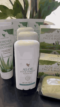 معجون الألوة • مزيل عرق بدون ألومنيوم • صابونة أفوكادو