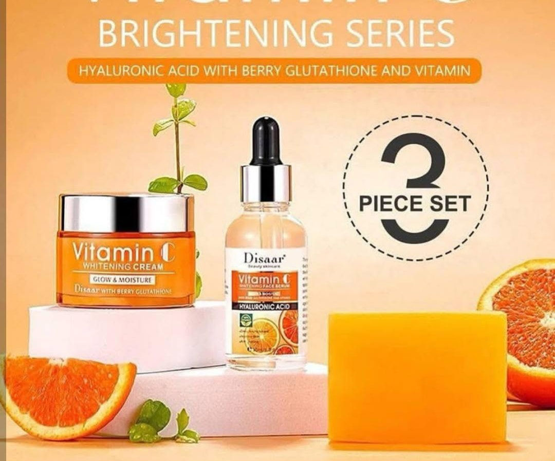 بكج Disaar للعناية بالبشرة بفيتامين C ✨
​مكون من 3 قطع متكاملة لتفتيح البشرة، ترطيبها، وتنظيفها بعمق
​مثالي لبشرة نضرة ومشرقة 🌿
​💛 محتوياته:
​سيروم فيتامين C الأصلي
​صابونة ترطيب بحمض الهيالورونيك
​كريم تفتيح البشرة


**إذا كنت صاحب هذا الإعلان وتريد حذفه لأي سبب، رجاءا أرسل رسالة إلى الدعم الفني**