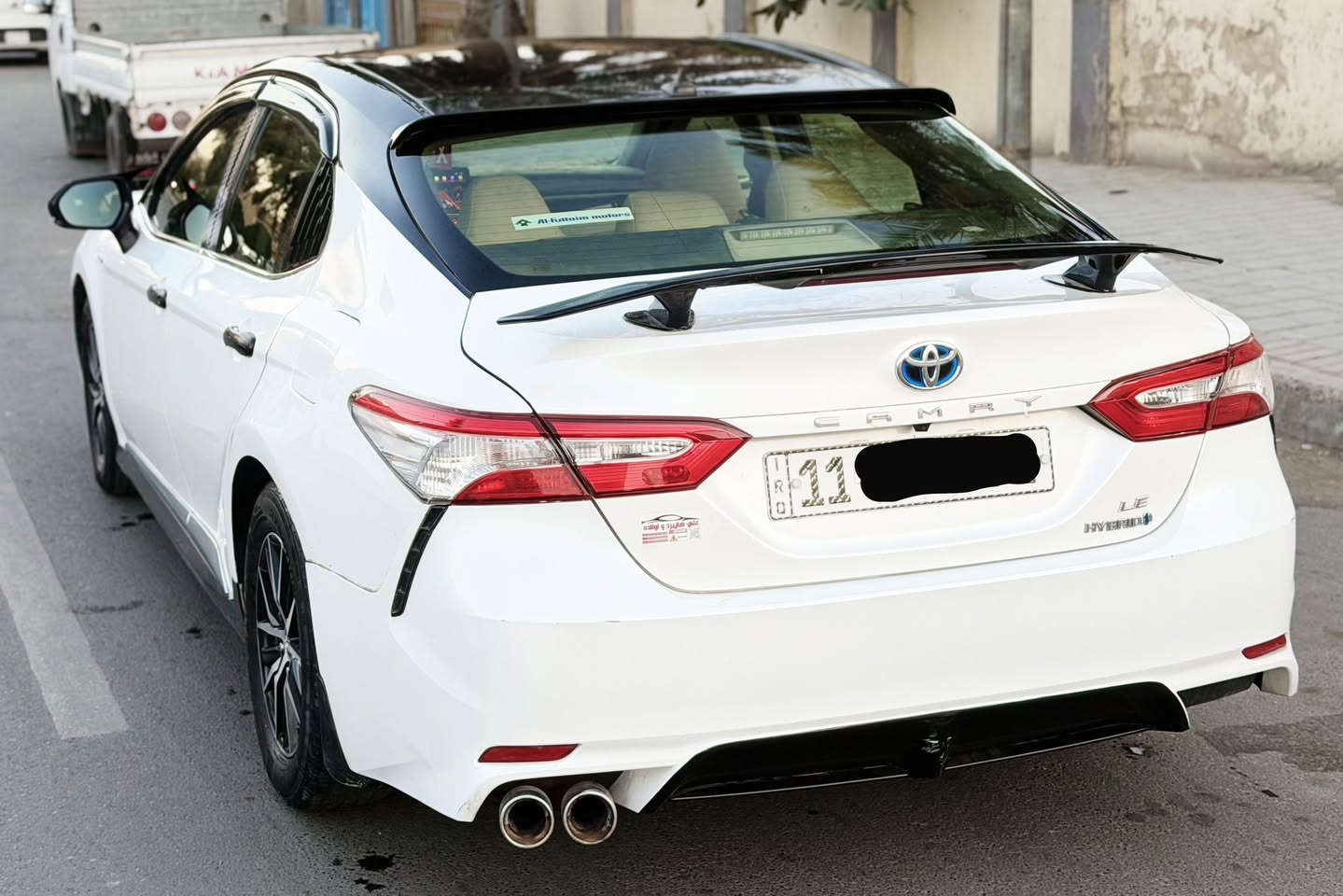 السلام عليكم من رخصة الادمنية 
للبيع كامري خليجي هايبرد تكسي دبي
2019 مسجله 2023 شرط التحويل 
رقم بغداد الجديد سنوية جديدة
فول مواصفات للاخير عده البانوراما 
محرك كير تبريد بطاريات كفاله كلش جديدة
مكفوله السيارة بدون حادث ابد ولا معجون ابد 
عارضها ب 143$ بيها مجال بسيط مكاني شارع فلسطين
اي استفسار ***********
