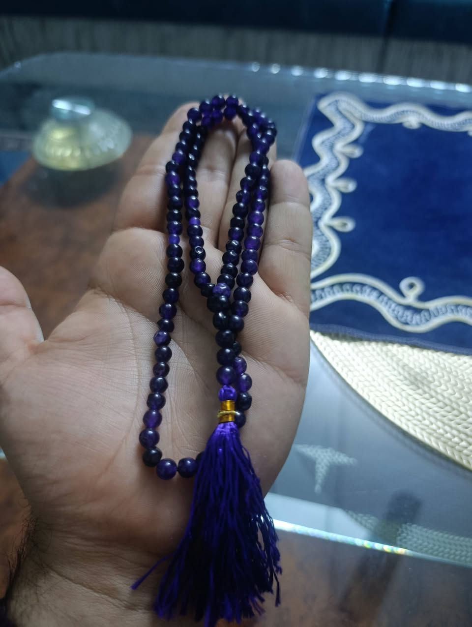 السلام عليكم ورحمة الله وبركاته
مساكم الله بالخير والعافية🌸
سبحة جمشت أصلية تجنن ما شاء الله تبارك الرحمن 💜
شغل متقن وزن ثقيل وجودة تُشرف
وأمانة الله ورسوله شغلها كلفني 45 ألف
وتعرفون الجمشت هالفترة شلون صاعد بالسوق
اللي تعجبه من عيوني وبالخدمة 🧡
📞 للتواصل: ***********
 توصيل متوفر لجميع محافظات العراق
 أجور التوصيل 5000 دينار (للشركة مو إلي)
