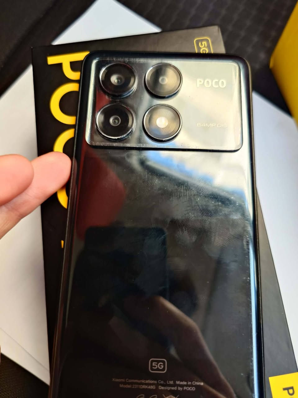 سلام عليكم بوكو x6 برو 512 /12 رام يشغل 120 بوبجي كامل هوه ملحقاته من شاحنه وكفر السعر 280 مكاني كركوك


**إذا كنت صاحب هذا الإعلان وتريد حذفه لأي سبب، رجاءا أرسل رسالة إلى الدعم الفني**