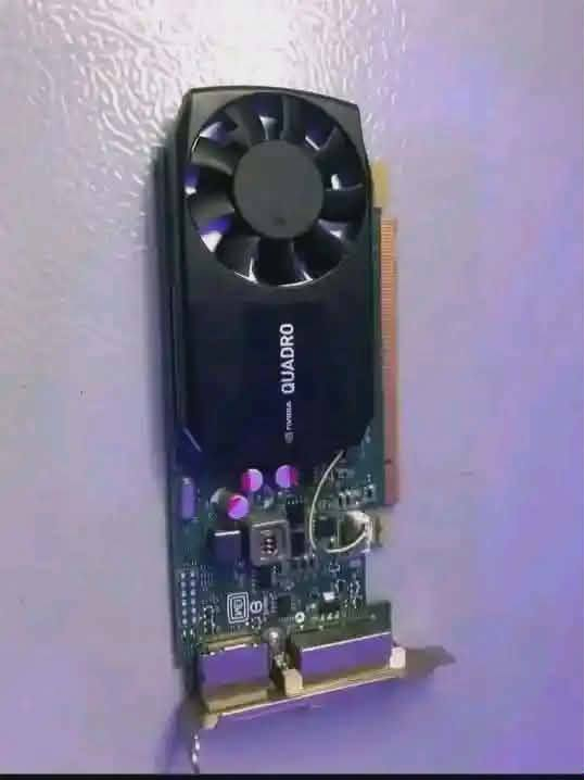 توفر كارت شاشه
Nvidia Quadro k 620 2gb  
كلش نضيف يلي يفيده يراسلني خاص 
ويوجد توصيل داخل الموصل فقط 
ويا تحويله


**إذا كنت صاحب هذا الإعلان وتريد حذفه لأي سبب، رجاءا أرسل رسالة إلى الدعم الفني**