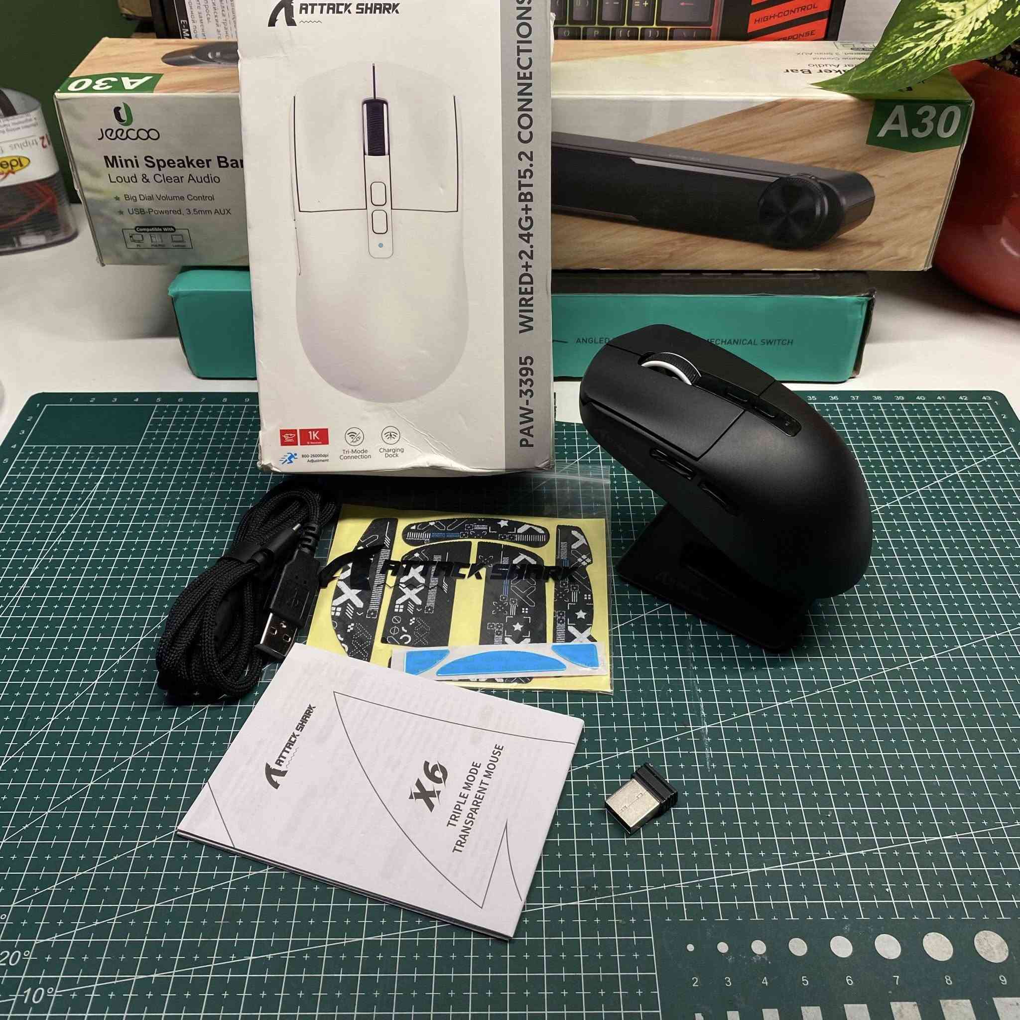 سلام عليكم سلام عليكم
كل القطع جديده 💁🏻‍♂️

- ماوس R1 سعر : 20 
- ماوس X11 اتارك شارك سعر : 25 
- ماوس x11 (K-Snake) سعر : 25
- ماوس x6 سعر :30 
- جويستك كيم سير نوفو لايت سعر القطعه : 20 الف
- ساوند بار اسود مع تحكم بالصوت سعر : 20
- ساوند بار ابيض صغير سعر : 10
- كيبورد RGB ميكانيكي بلو سوج سعر : 20
- كيبورد Rgb واير مدمج بدون باكيت سعر : 10 
- هب مراوح سعر القطعه :10 
- كيبل ريزر جيل 3 سعر : 10
- جويستك M1 واير لس سعر : 15
- كيبورد كوستم واير لس حجم 60‎%‎ سعر : 20
- ماوس مكتبي ثابت سعر : 15 

متوفر توصيل لكل العراق 3 الف


**إذا كنت صاحب هذا الإعلان وتريد حذفه لأي سبب، رجاءا أرسل رسالة إلى الدعم الفني**