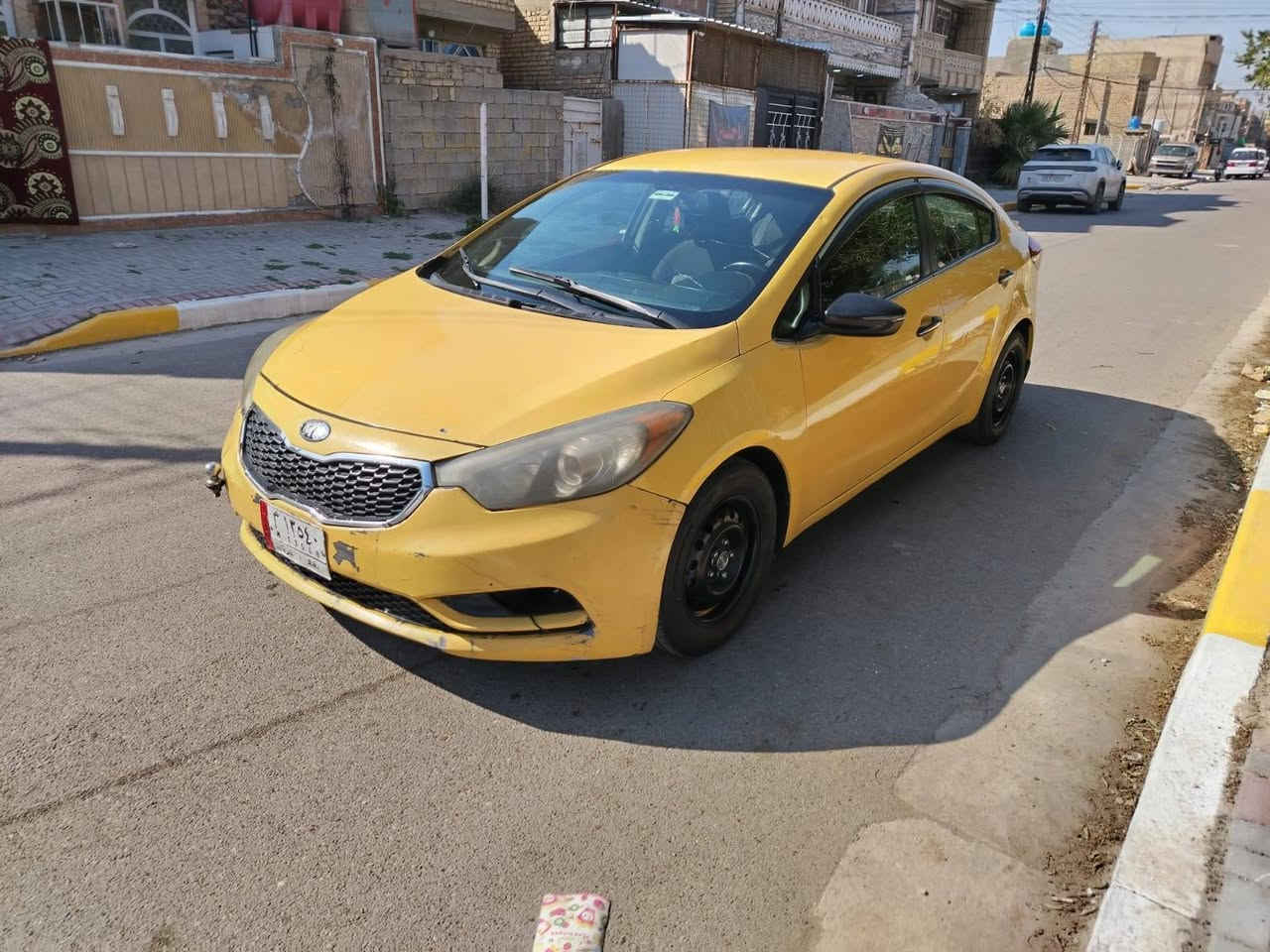 السلام عليكم كيا فورتي 14 وارد حادث جاملغ وبنيد  تكسي مواصفات اي اكس فول تحكمات 3انظمة قياده مري شفط اشاير بالمري قطعتين تبريد محرك 2000جيدي اي السياره جاهزه للاخير كير محرك صدر تبريد غرفتهه كلش جديده تخم تاير نضيف كهربائياتهه كلهه شغاله كلوب ماكو نقص بيهه بسعرمناسب  السعر 85 وبي مجال قليل حك العمله والجيه مكان السياره بغداد الحسينيه ***********
