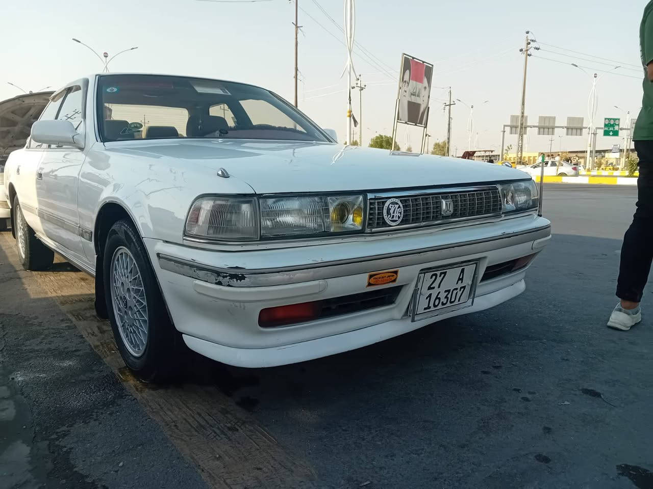 كرسته مسطره موديل 93 سياره مكفوله من الضربه والصبغ 
السياره جاهزه حداديه مكينه تبريد تحويل ثاني يوم سنويه ل30 مشروع وطني دواخل جديده دشبول جديد كهربائيات كله شغاله السياره كلها بلاد السعر 58 وبيها مجال قليل التواصل ع رقم ***********
