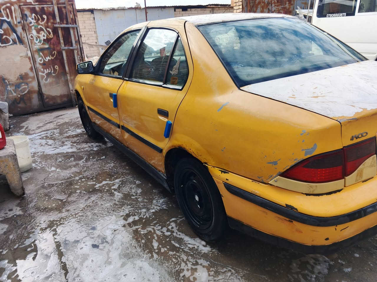 سلام عليكم سمند موديل 11 رقم بغداد احمر سنويه عظم عاج ماندل راعيها اتعد سرقه وعشاير مكينه بيها خيط بخار حداديه باتري تخم  تاير كهربايت كلها شغال السياره مكان السياره الناصريه المركز لبيع ومراوس بكيه عبريه السعر 12 ورقه وبيها مجال ***********
