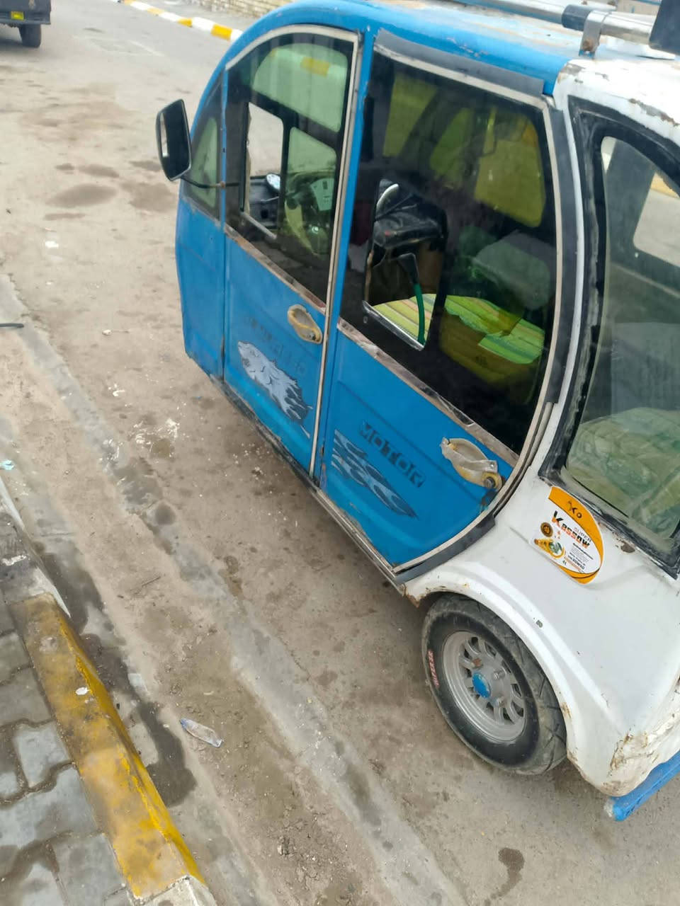 السلام عليكم تكتك معاقين  محوره مكينه ستوته جاهزه من كلشي 
للبيع او مراوس بستوته للستسفسار اتصل***********
