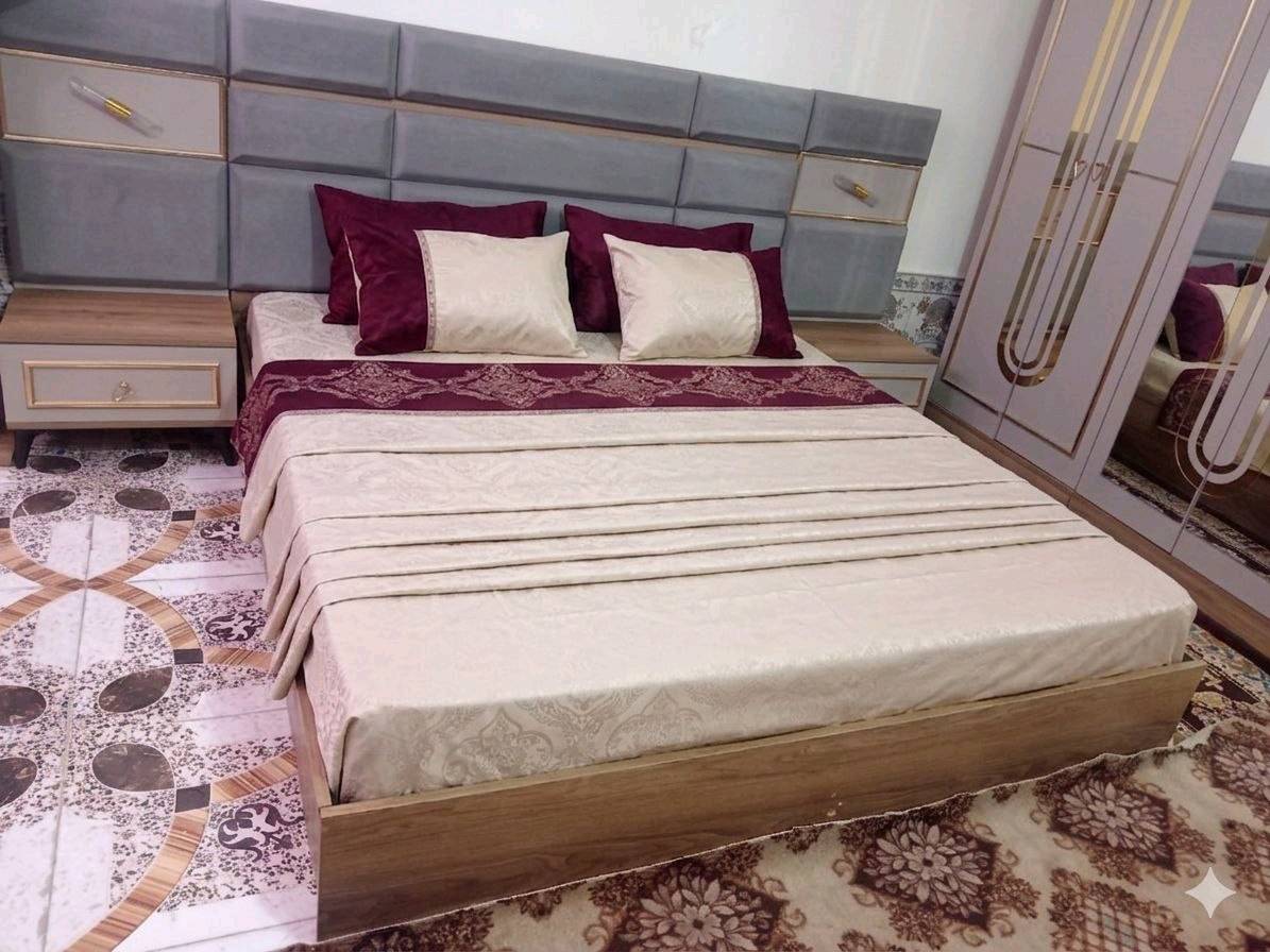 ​🛋️ غرفة نوم تركية للبيع (بحالة ممتازة) 🛋️
​السلام عليكم..
عندي غرفة نوم تركية راقية وحرفياً كلشي مابيها، نظيفة وجديدة وكلش مأثثة بترتيب.
​الحالة: شبه جديدة، نظافة 90% ومابيها أي عيوب 
​سبب البيع:  (عندي ظرف خاص) ومضطرة أبيعها، وربي يبارك للمشتري الجديد.
​
​السعر: [سعر ب خاص] (قابل للتفاوض البسيط للشراي الصامل).
​المكان: كربلاء.
​النقل والتفكيك: على المشتري.*********** تواصل على الواتساب المكان كربلاء