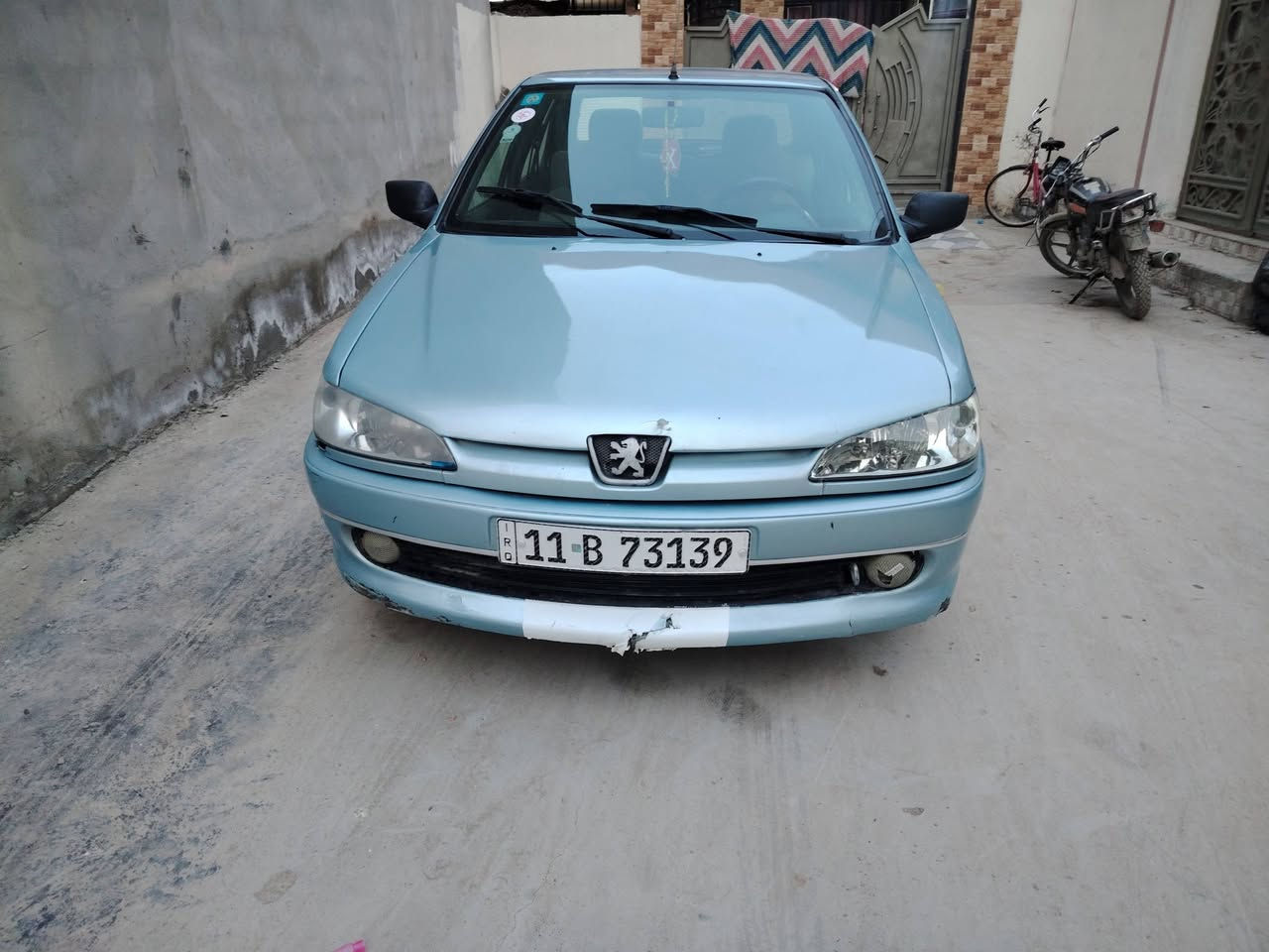 لبيع بيجو 306 رقم انكليزي جديد هزه سنويه جدد موديل 2001شرط التحويل كير مكينه  تبريد صدر كفاله كهربائيات بلاديه كيجات مسجل لايت كامله مكمله داخل سياره جديدة بدون ضربه مصبوغة صبغ عام جمالية بدون دواخل السعر عل الرقم *********** مكاني ديالى بعقوبة
