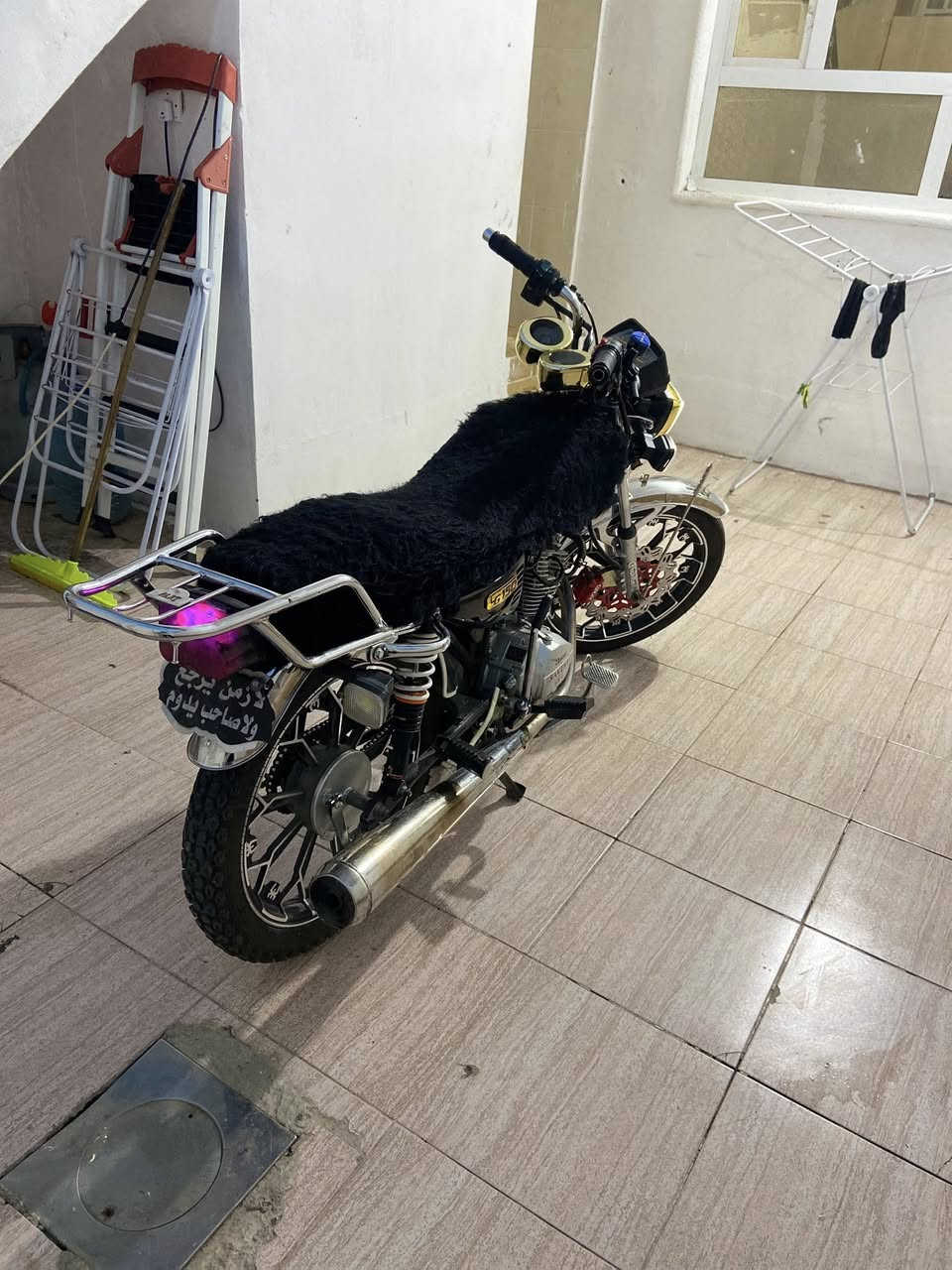 ‏📢 للبيع دراجة سافيني موديل2017 🏍️
‏150ccنظيفة مثل الجديدة ✨
‏
‏🔸 المحرك: 150سي سي
‏🔸 الموديل: 2017
‏🔸 الحالة: كلشي بيها شغال، ما بيها أي خلل
‏🔸 صيانة منتظمة وتبديل زيت بوقته
‏🔸 شكل رياضي وركوب مريح
‏
‏💰 السعر: [525] (قابل للتفاوض بالمعقول)
‏📍المكان: أربيل – هفلان
‏📞 للتواصل: [***********]
المميزات ديجي عالي+طلقه+عباره خلفيه
دشالي34+17محرك طلقه شلعه ومعدل ميقل عن 130

