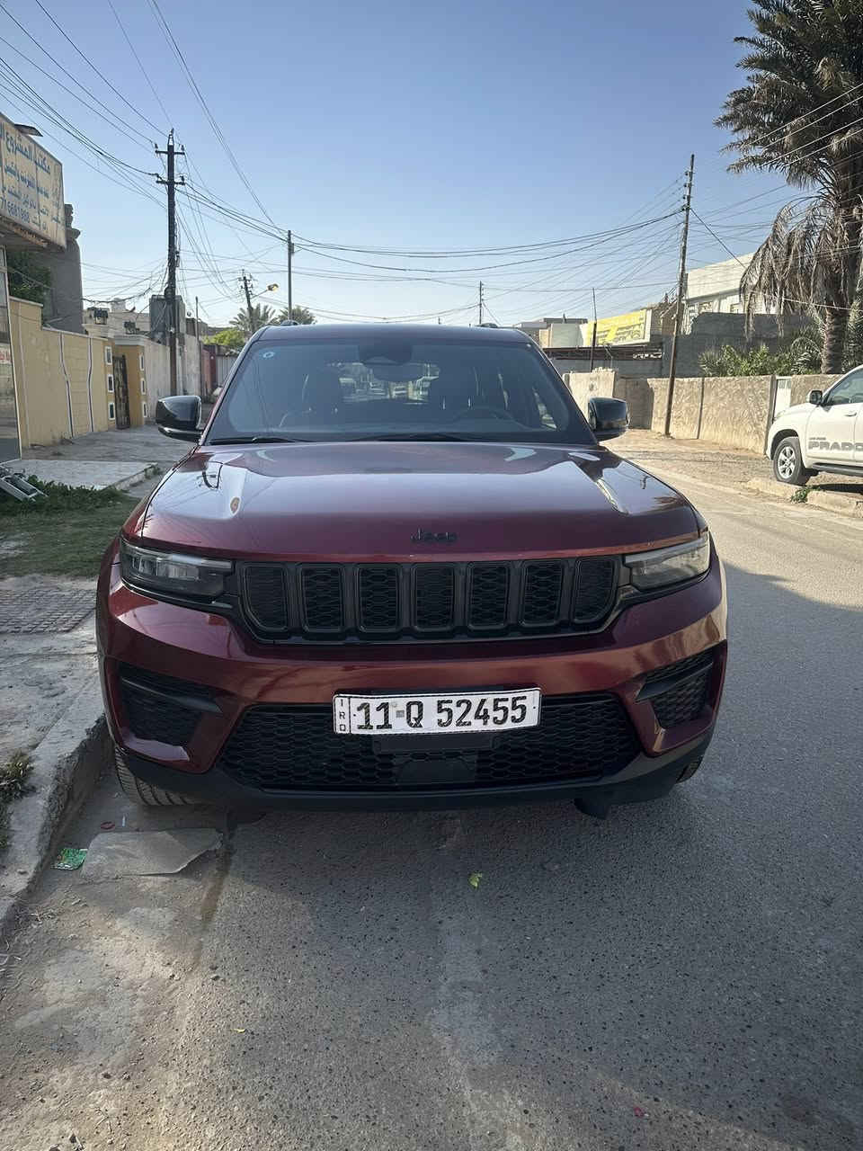 السلام عليكم
جيب كراند شيروكي 2023 
رقم بغداد
حادثه جاملغ ايسر امامي مبدل 
5 راكب المرغوب
فور ويل 6 سلندر 
ويل 20 
باب خلفي كهربائي 
شاشة كبيرة
توقف ذاتي 
كامرة خلفية 
محرك 3600
ماشية 44 كيلو
السيارة خير من الله كل نقص ما بيه

السعر 325$

***********
