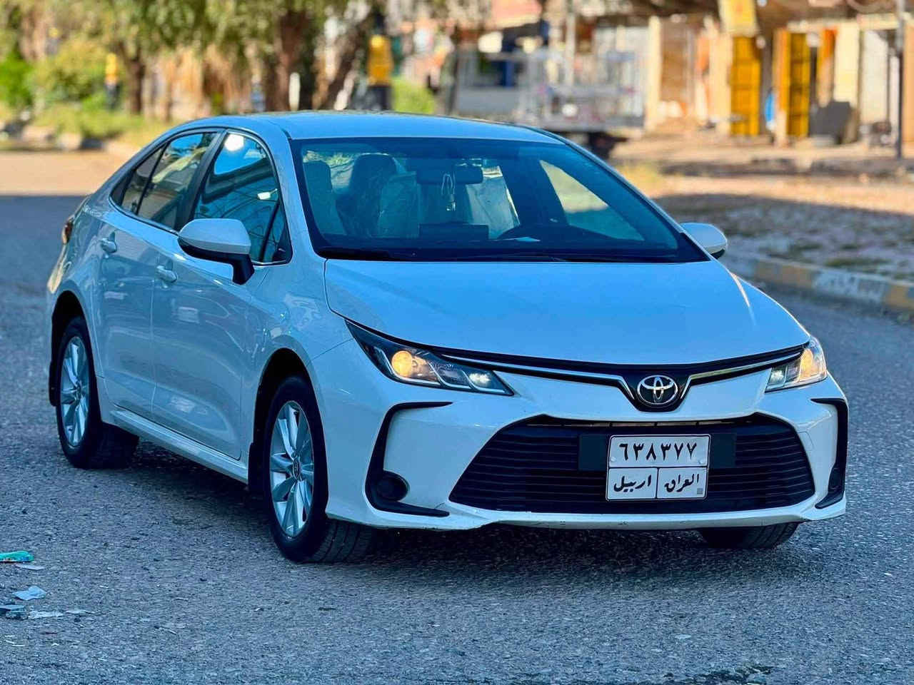 للبيع كورلا خليجي 2021 ساز _
السعر 137 بيها مجال بسيط
 (*********** )
الون ابيض 
شاشه 
داخل بيجي 
ماشيه ٨٠ مايل 
شرط كير مكينه 
السياره  كلين بدون صبغ 
بيهه حالوب خفيف 
محرك 16-1600  
جاهزه بدون نقص 
بسمي شرط تحويل وكاله
مكان السياره ديالی خانقين خناقين, ديالى
