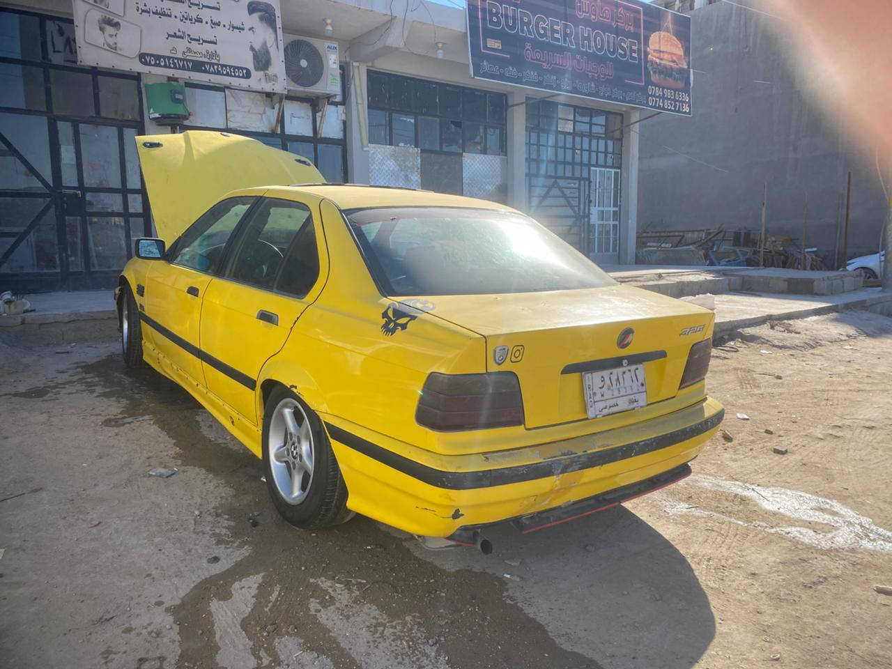 سلام عليكم e36مكينه مسكر فانوص كير عادي جاترك تخم تاير جديد حداديه جديده كهربائيات كلها شغاله تبريد شغال موديل 91حجم 323مكينه 525سياره مال جناي سياره نقص تنته عاطله فقط بيع أو مراوس شعندك نزل مكاني أبو غريب قرب مطار بغداد ***********بي واتساب *********** بغداد, العراق
