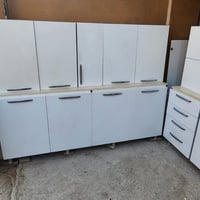 كاونتر MDF • ٣ متر • سنك مرمر