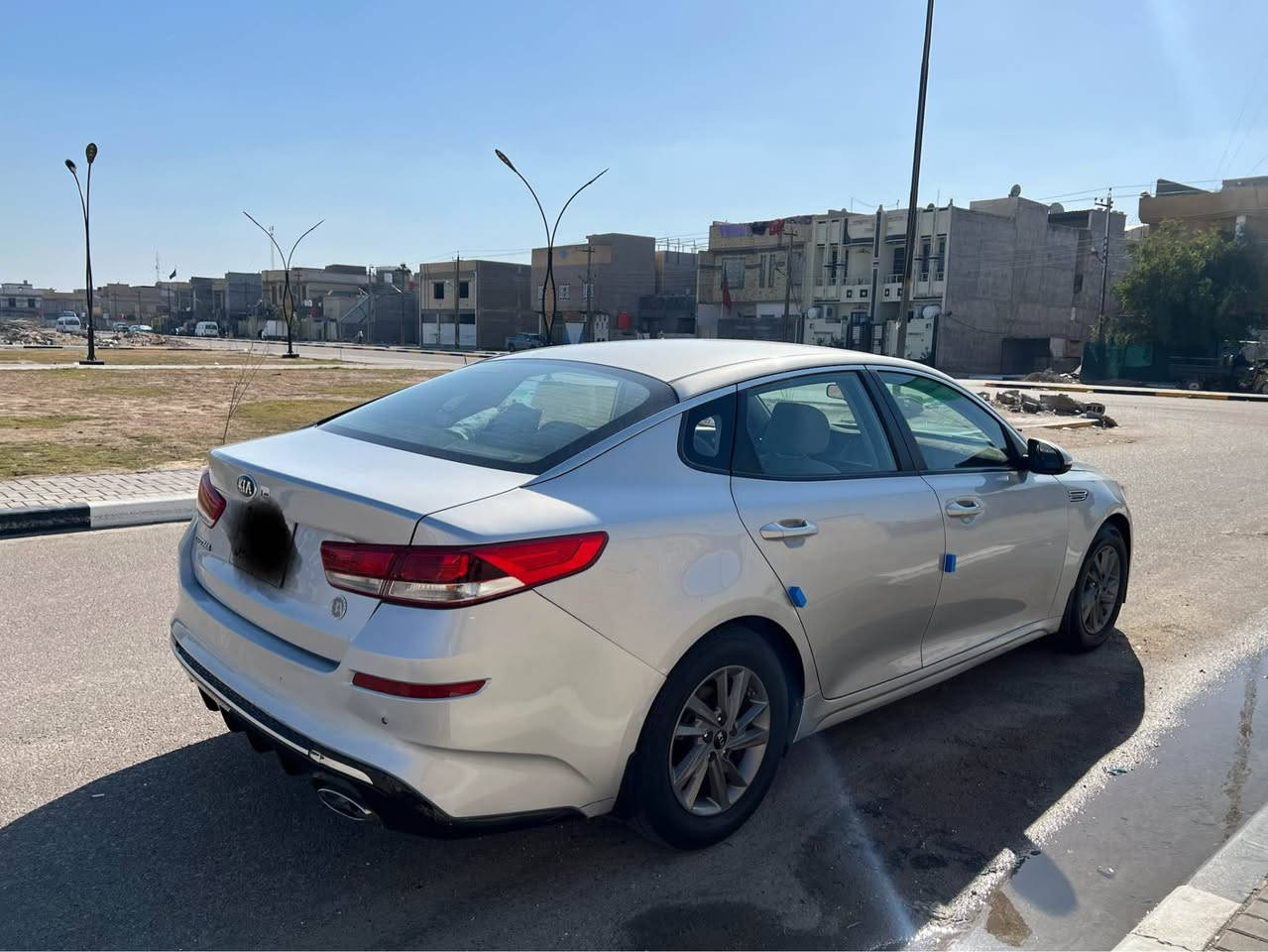 السلام عليكم
 اوبتيما 2019 خليجي مكينه 2000 دوش رقم اربيل باسم شركة بعدها مامنتهية السنويه 
جاهزة السيارة من تبريد و حدادية مكينه وكير كلهن جاهزات السيارة مكفوله من الضربه بيها ملاحضات صبغ بسيطة سعرها 145 وبيها مجال 
*********** البصرة, العراق
