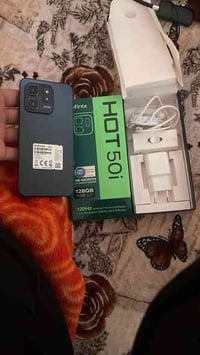 جهاز هوت50 جهاز مستخدم اقل من أسبوع ع وضعه بعده ذاكرته 128 .سعره 100ال...