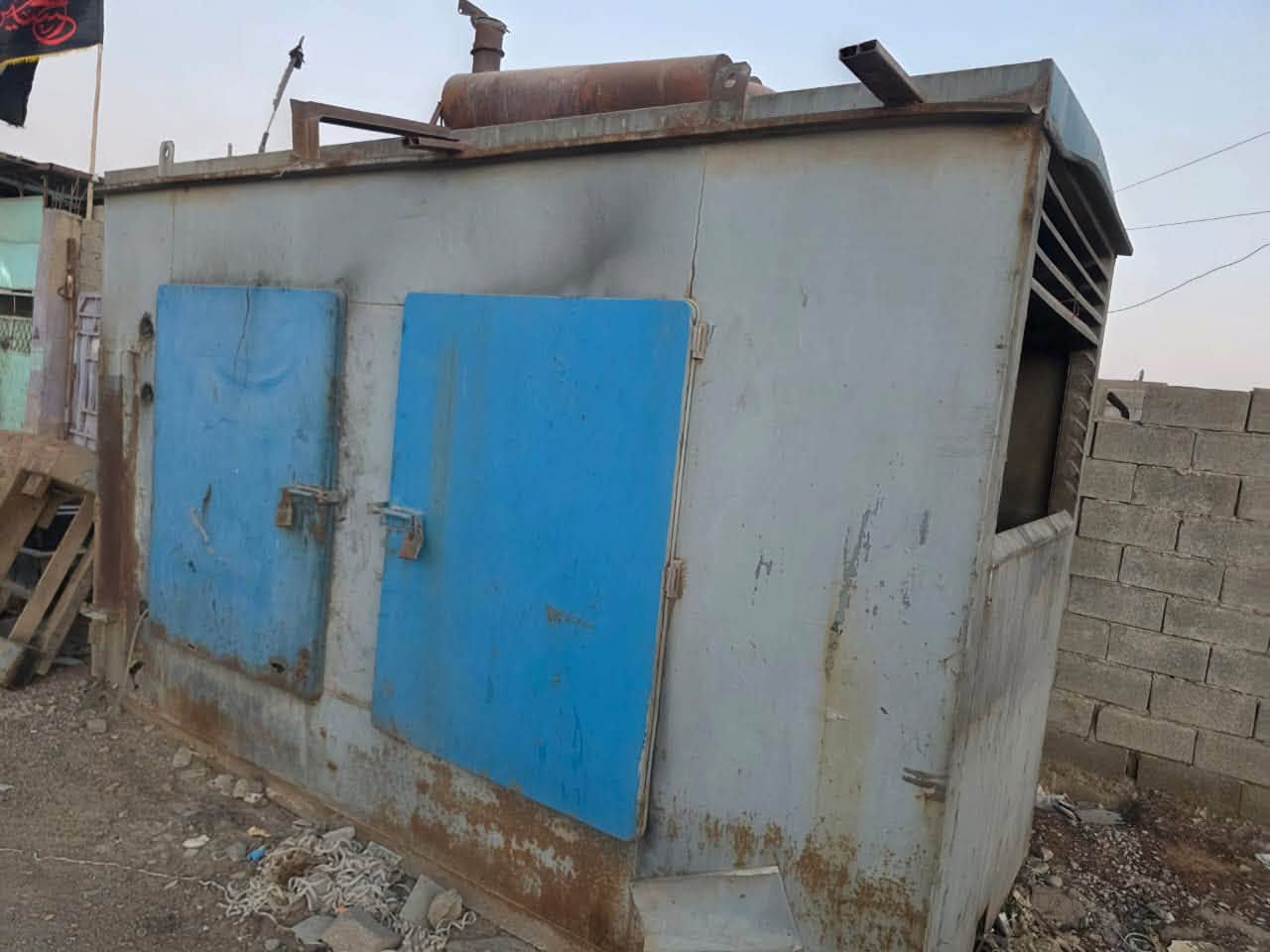للبيع مولدة نوع سكانيا 124 عاطلة فارة يطق. توليد 400 كيفي
ابيع كوم حديد السعد 48 قفل العنوان بغداد المعامل
***********
***********
