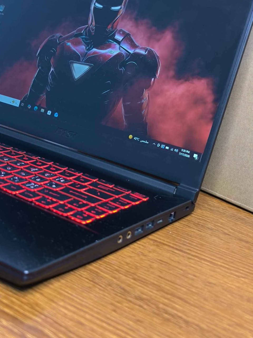 لابتوب MSI GF63 THIN 10SC

⚜️ المواصفات:
⚜️ المعالج: Core i5 — الجيل العاشر — فئة H (10500H)
⚜️ الرام: 8 كيكا DDR4
⚜️ الهارد: 256 كيكا SSD M.2
⚜️ كرت شاشة خارجي: NVIDIA GeForce GTX 1650 Max-Q
⚜️ حجم الشاشة: 15.6″ — دقّة FHD (1920×1080)
🤍🤍🤍🤍🤍🤍🤍🤍
📞 للحجز أو الاستفسار (متوفر واتساب) ***********

📌 موقّعنا: بغداد الامين الثانية

💰 السعر: 600,000 دينار عراقي بغداد, العراق
