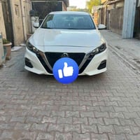 نيسان التيما موديل ٢٠٢٠ بغداد باسمي  حادث موضح بالصور   بصمة   كشن كهر...