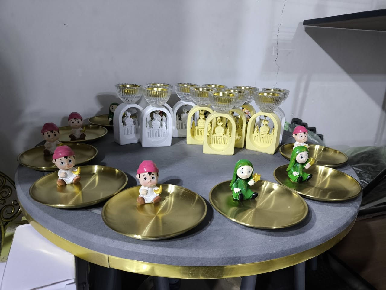 وصل الجديد ...عمي بلاش بلاش .. ترتيبات رمضان 
الاسعار مناسبه جدا جدا 
هلال رمضان كبير ...هلال وصط ...تمريه ...مبخره فحم 
وجه مخده كوشه 

مجمع الامام الحسن المجتبى للتجهيزات المواد المنزليه  
مجمع رحمن الفهداوي 

عنوانا ذي قار الفهود حي العسكري داخل الفرع المقابل دائره الكهرباء الجديده خلف مجمع مهند ابو اللبان قرب بيت عزوز ابو الدراجات 

الاستفسار مراسله الخاص او وتس اب ***********

@إشارة
