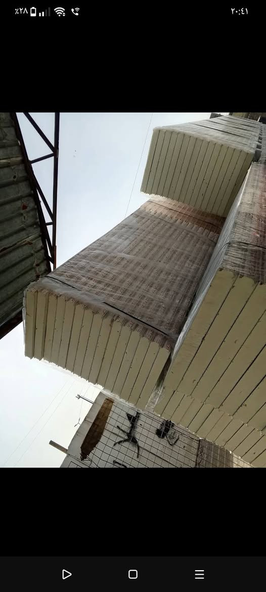 بسم الله الرحمان الرحيم
تم اليوم وصول كميات كبيرة من السندويج الجديد 
وتم ايضن وصول كميات كبيرة من السندويج المستخدم 

تنويه هام واشتري جميع انواع السندويج المستخدم الجبلونات والحقول السقايف يوجد كادر تفصيخ بس 
تصل والباقي علينا والمحافظات حسب الاتفاق تنويه 📌 

يوجد  كافة أنواع الحديد الصناعي الجديد والمستخدم 
يوجد سندويج ابو العشرة سانتيم جديد ومستخدم و
ضد الحريق تواصل مع ***********
