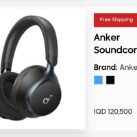 Anker Soundcore Space One • جديد بالباكيت • أسود