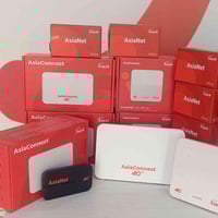 راوترات ثابتة • ماي فاي جيبي • شبكة آسيا سيل