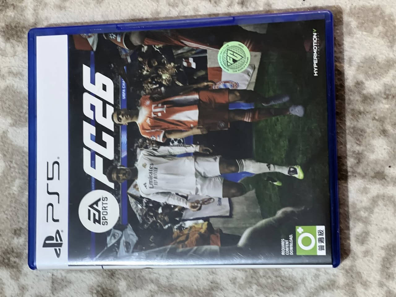 بلي فايف سلم استخدام 15 يوم كامل ملحقاته اصليه ويا قرصين فيفا 26 وقرص حرب


**إذا كنت صاحب هذا الإعلان وتريد حذفه لأي سبب، رجاءا أرسل رسالة إلى الدعم الفني**