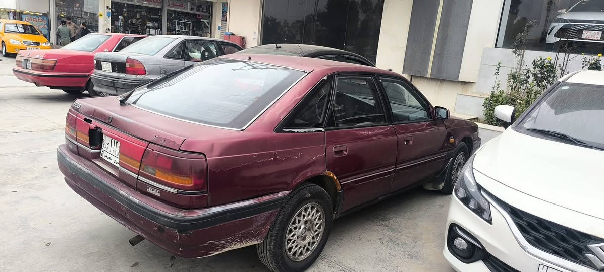 السلام عليكم
مازدا 1991 رقم نينوى رقم الماني سنوية عضم
كير توماتيك شرط بور ستيرن 
محرك شرط
تبريد شرط
طخم تأيرات 
جاملخ صبغ بدون داخل وباقي السياره وضع بلادي 
الرقم 

 ***********

السعر 34
